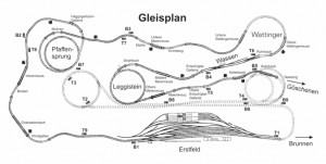 Gleisplan von Albert Meyer neu gezeichnet